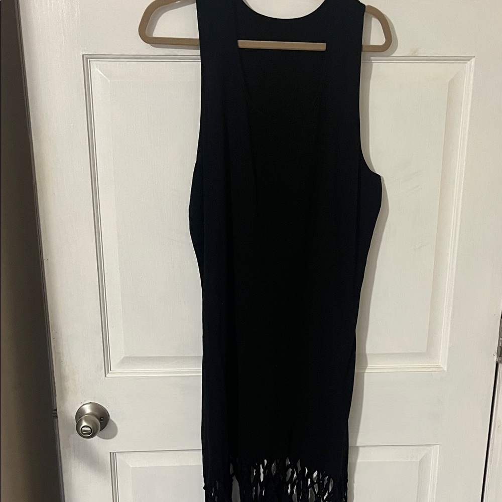 Elegant Black Sleeveless Dress